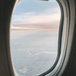 plane window views