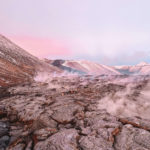 Fagradalsfjall volcano lava field Iceland