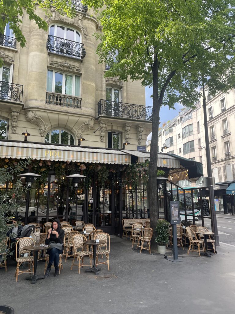 Parisian cafes