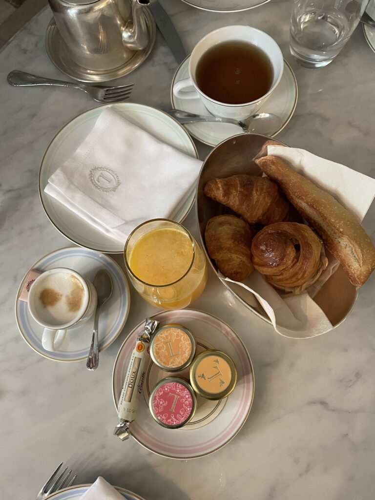 Parisian breakfast